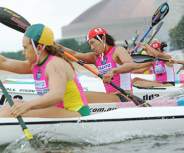 surf ski race サーフスキーレース